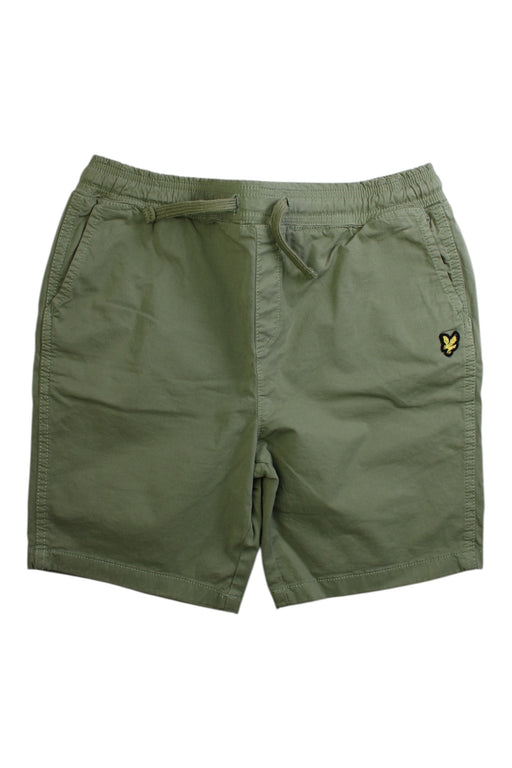 A Green Shorts from Lyle & Scott in size 12Y for boy. (Front View)