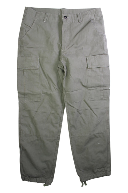 A Green Casual Pants from Carhartt in size 11Y for boy. (Front View)