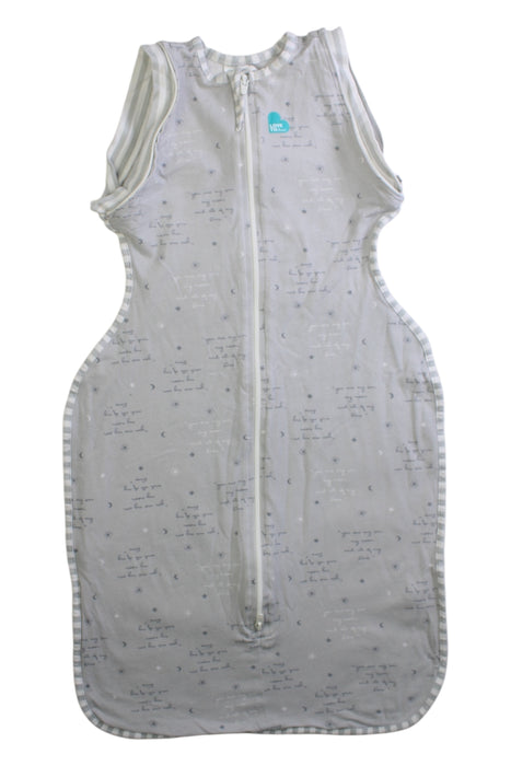 A White Swaddles from Love To Dream in size 6-12M for neutral. (Front View)