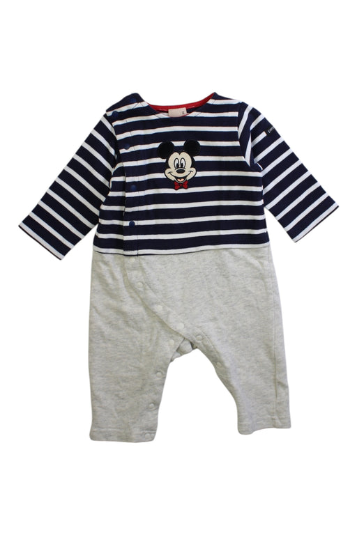 A Multicolour Long Sleeve Rompers from Petit Main in size 12-18M for boy. (Front View)