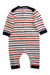 A Multicolour Long Sleeve Rompers from Petit Bateau in size 3-6M for boy. (Back View)