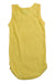 A Yellow Sleeveless Bodysuits from Petit Bateau in size 6-12M for boy. (Back View)