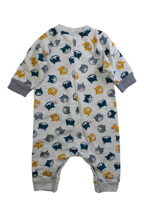 A Multicolour Onesies from Petit Bateau in size 3-6M for boy. (Back View)