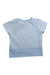 A Blue Short Sleeve T Shirts from Boss in size 6-12M for boy. (Back View)