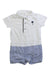 A White Short Sleeve Bodysuits from Carrément Beau in size 3-6M for boy. (Front View)