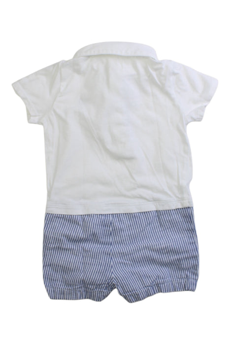 A White Short Sleeve Bodysuits from Carrément Beau in size 3-6M for boy. (Back View)
