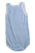 A Blue Sleveless Bodysuits from Petit Bateau in size 6-12M for boy. (Back View)