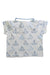A White Short Sleeve Shirts from Jacadi in size 6-12M for boy. (Back View)