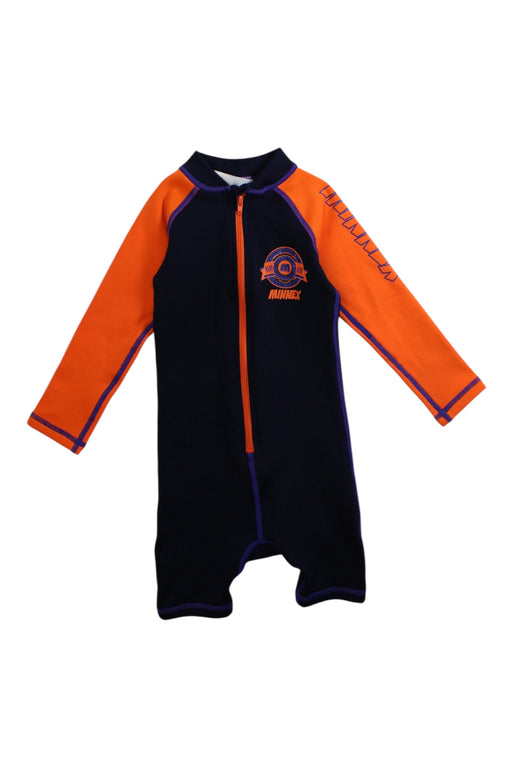 A Navy Wetsuits from Minnex in size 2T for boy. (Front View)
