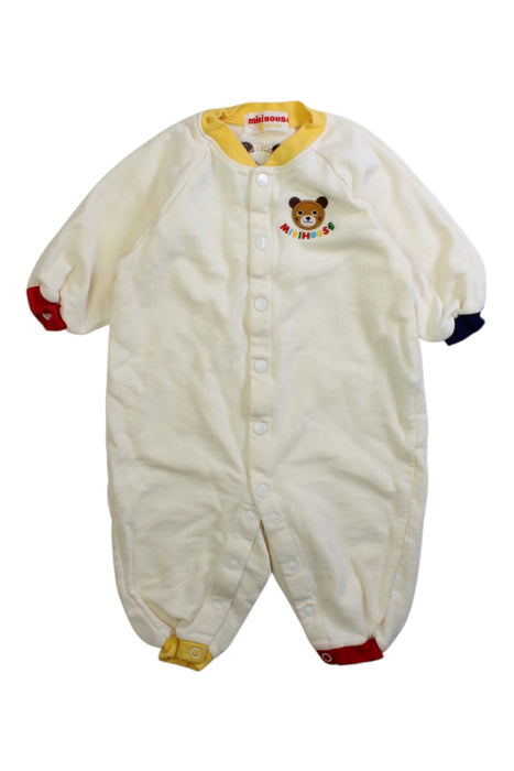 A Multicolour Long Sleeve Bodysuits from Miki House in size 3-6M for neutral. (Front View)
