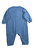 A Blue Onesies from Petit Bateau in size 6-12M for boy. (Back View)