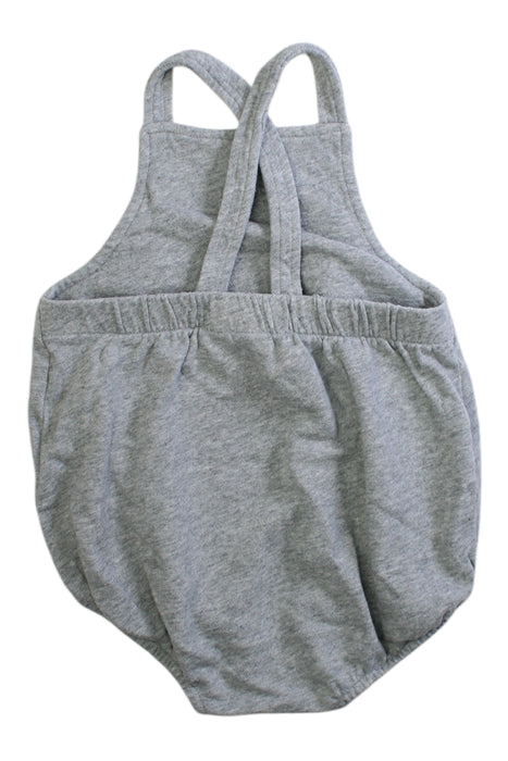 A Grey Sleeveless Bodysuits from Seed in size 12-18M for neutral. (Back View)