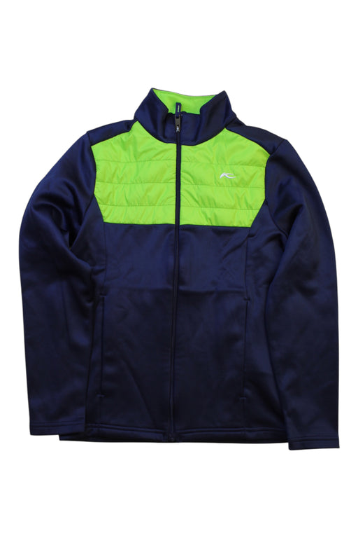 A Navy Lightweight Jackets from KJUS in size 10Y for boy. (Front View)