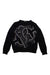 A Black Knit Sweaters from Roberto Cavalli in size 6T for boy. (Front View)