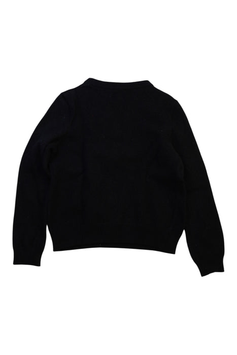 A Black Knit Sweaters from Roberto Cavalli in size 6T for boy. (Back View)