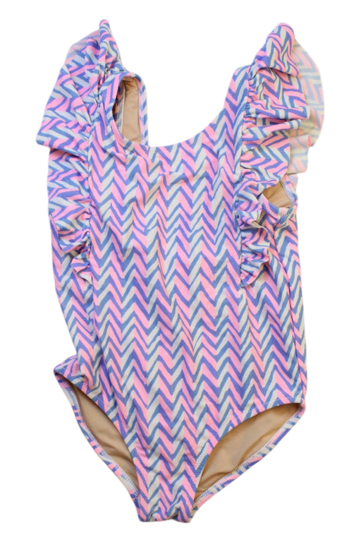A Multicolour Swimsuits from Crewcuts in size 6T for girl. (Front View)