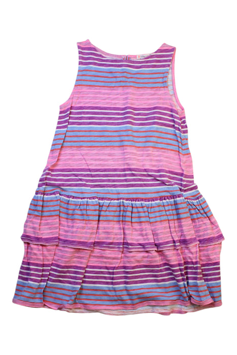 A Multicolour Sleeveless Dresses from Crewcuts in size 6T for girl. (Front View)