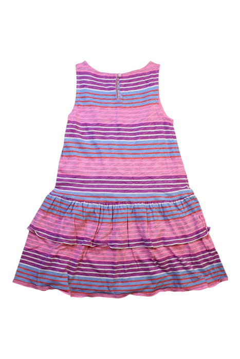 A Multicolour Sleeveless Dresses from Crewcuts in size 6T for girl. (Back View)
