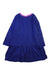 A Blue Long Sleeve Dresses from Hanna Andersson in size 5T for girl. (Back View)