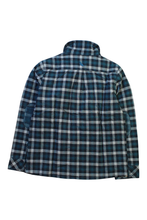 A Green Long Sleeve Shirts from Bleu Comme Gris in size 8Y for boy. (Back View)