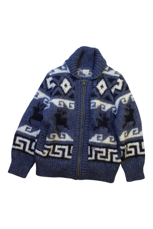 A Blue Puffer/Quilted Coats & Outerwear from Crewcuts in size 4T for boy. (Front View)