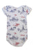 A White Short Sleeve Bodysuits from Petit Bateau in size 18-24M for neutral. (Back View)