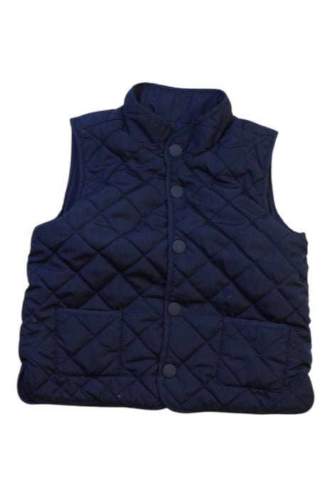 A Navy Puffer/Quilted Coats & Outerwear from Chicco in size 12-18M for boy. (Front View)