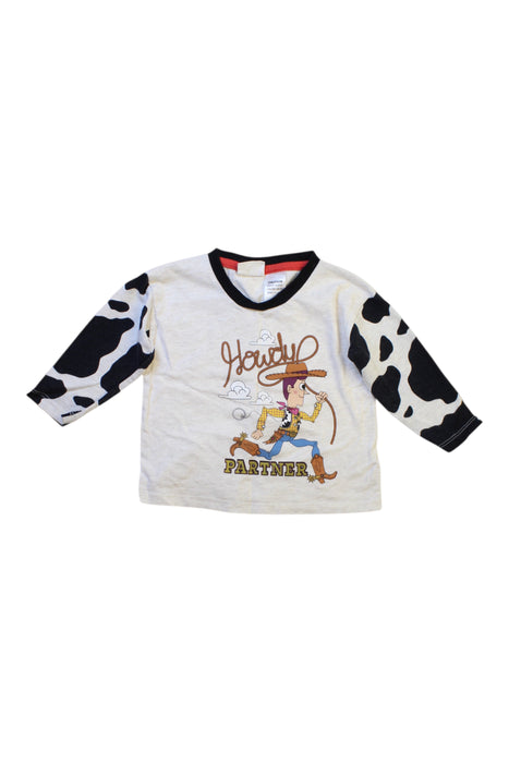 A Beige Long Sleeve Tops from Peter Alexander in size 12-18M for neutral. (Front View)