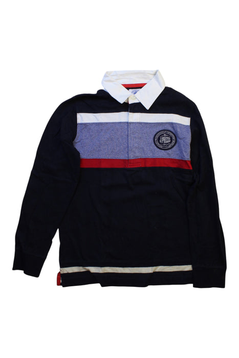 A Multicolour Long Sleeve Polos from J.Press in size 10Y for boy. (Front View)