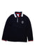 A Navy Long Sleeve Polos from Jacadi in size 8Y for boy. (Front View)