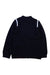 A Navy Zippered Sweatshirts from Jacadi in size 8Y for boy. (Back View)