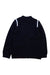 A Navy Zippered Sweatshirts from Jacadi in size 8Y for boy. (Back View)