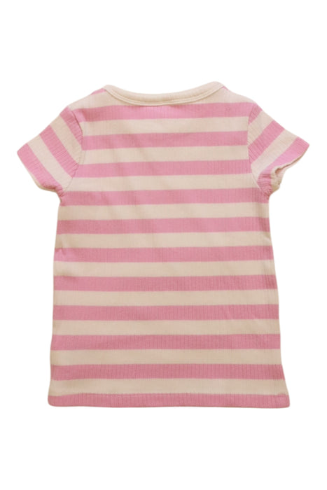 A Pink Short Sleeve T Shirts from Seed in size 2T for girl. (Back View)