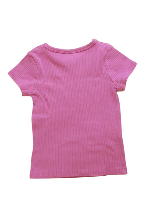 A Pink Short Sleeve T Shirts from Seed in size 2T for girl. (Back View)