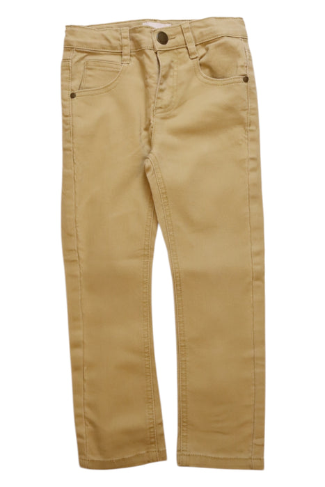 A Beige Casual Pants from Jamie Kay in size 5T for girl. (Front View)