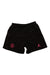 A Black Shorts from Air Jordan in size 4T for girl. (Front View)