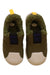 A Green Slip Ons from Adidas in size 3T for boy. (Back View)