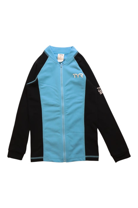 A Black Active Tops from TYR in size 4T for boy. (Front View)