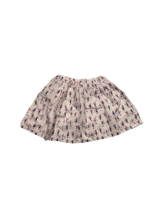 A White Short Skirts from Oeuf in size 10Y for girl. (Back View)