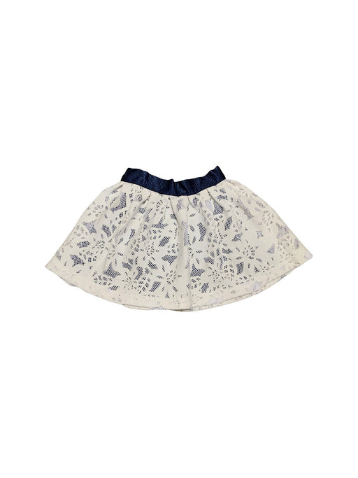 A White Short Skirts from Catimini in size 6T for girl. (Front View)