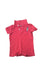 A Red Short Sleeve Rompers from Ralph Lauren in size 3-6M for neutral. (Front View)
