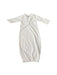 A White Sleepsacs from Monica + Andy in size 3-6M for neutral. (Front View)