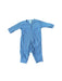 A Blue Onesies from Petit Bateau in size 0-3M for neutral. (Front View)