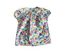 A Multicolour Short Sleeve Shirts from Petit Bateau in size 6T for girl. (Back View)