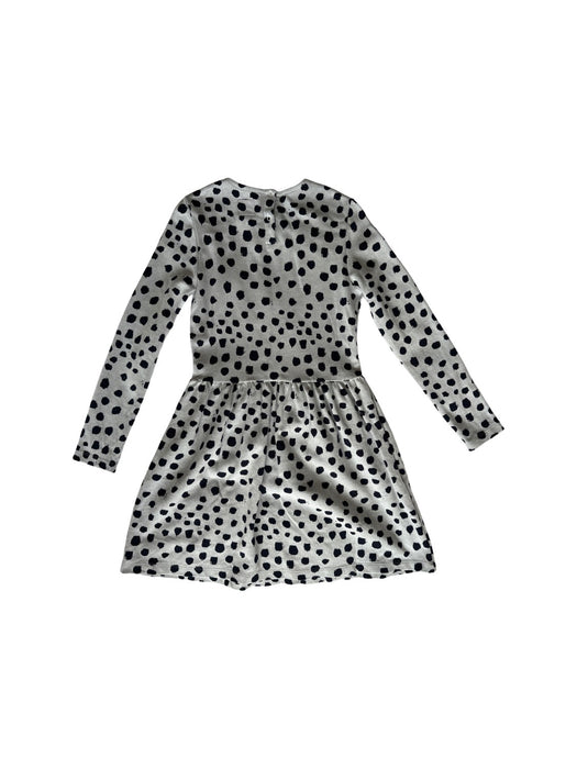 A Black Long Sleeve Dresses from Petit Bateau x Jean Jullien in size 12Y for girl. (Back View)