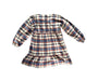 A Red Long Sleeve Dresses from Petit Bateau in size 10Y for girl. (Back View)