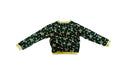 A Green Cardigans from Petit Bateau in size 10Y for girl. (Back View)