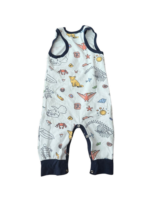 A Multicolour Sleeveless Rompers from Monica + Andy in size 6-12M for neutral. (Back View)