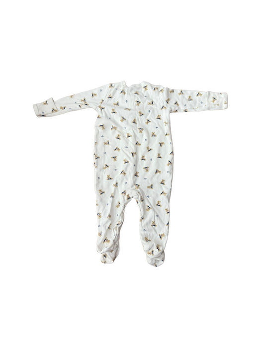 A White Onesies from Ralph Lauren in size 3-6M for neutral. (Back View)