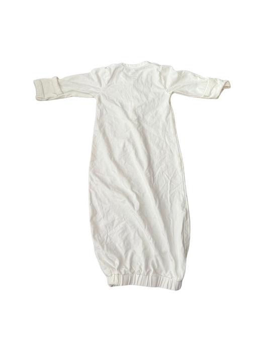 A White Sleepsacs from Monica + Andy in size 3-6M for neutral. (Back View)